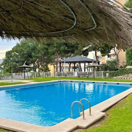 Flat With Swimming Pool And Parking Playa Mutxavista In El Campello