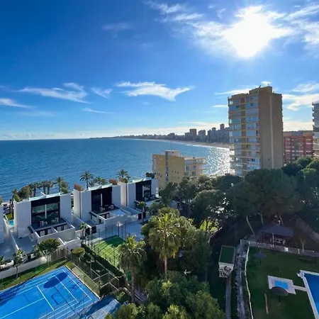 Flat With Swimming Pool And Parking Playa Mutxavista In Apartment El Campello